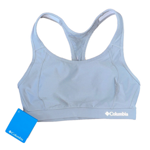 NWT Columbia Women's Light Gray Sports Bra High Impact